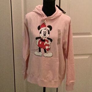 🖤🌸NWT Just So Fabulous & So Warm Size Med Mickey Mouse Hooded Sweatshirt NWT 🖤🌸
